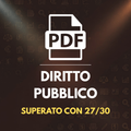 DIRITTO PUBBLICO (Appunti Completi + Domande tipiche)