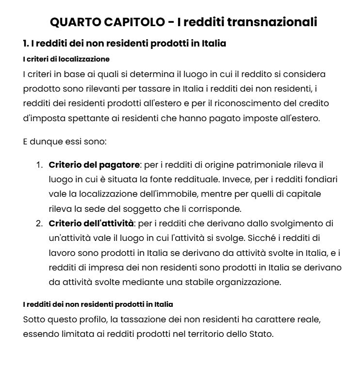 PARTE SPECIALE di DIRITTO TRIBUTARIO (Appunti Completi)