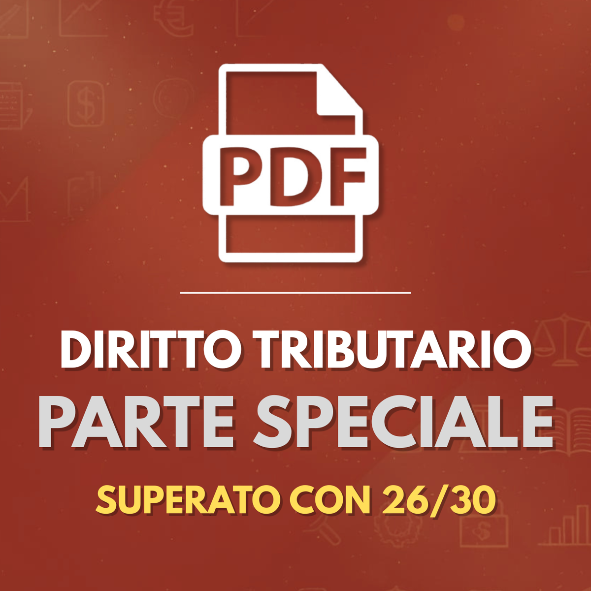 PARTE SPECIALE di DIRITTO TRIBUTARIO (Appunti Completi)