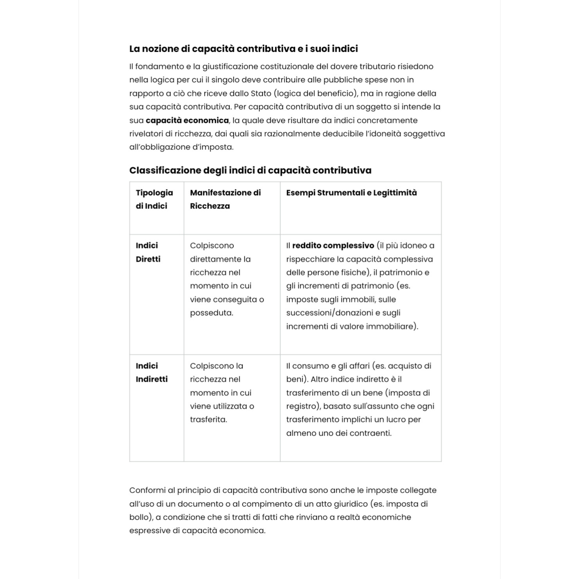 DIRITTO TRIBUTARIO (Appunti completi)
