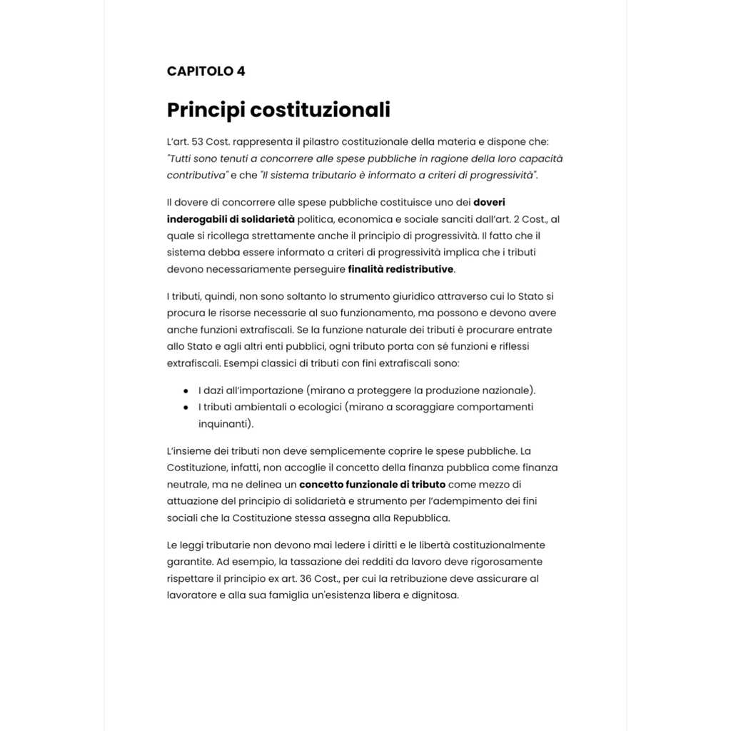 DIRITTO TRIBUTARIO (Appunti completi)