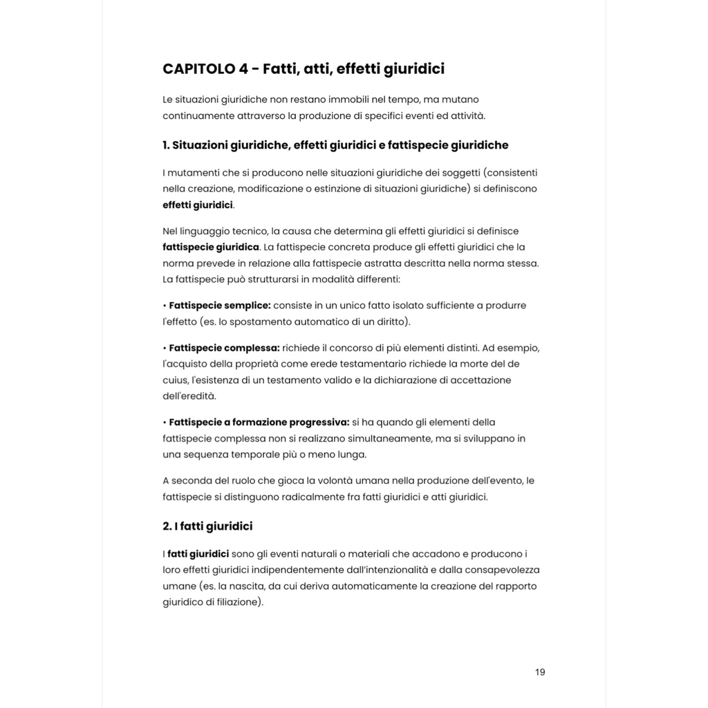 DIRITTO PRIVATO (Appunti completi)